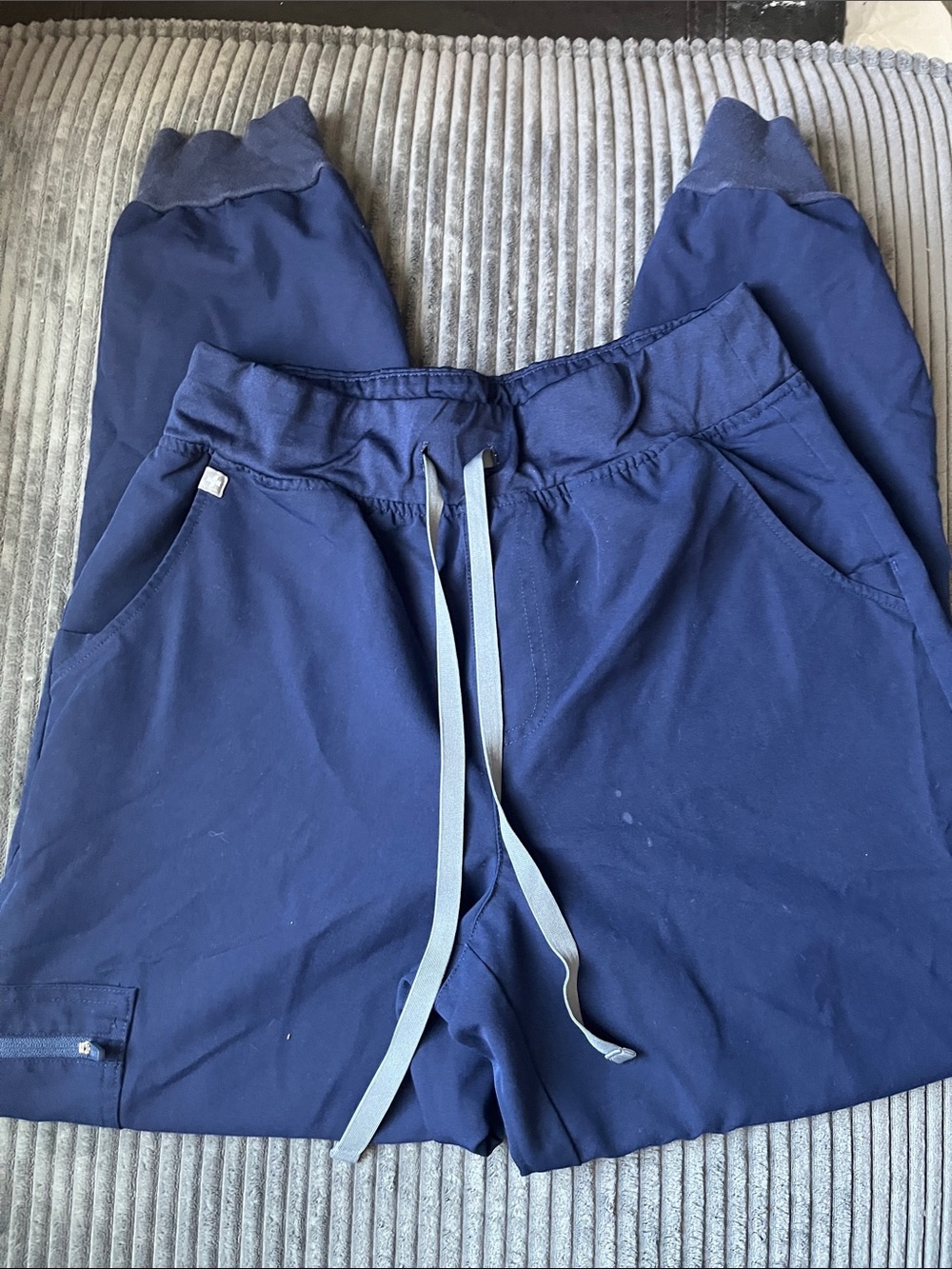 FIGS Scrub Pants Navy Blue Medium